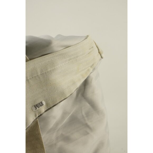 Recent Versace Wool Silk Lightweight Twill Men's 38 x 33 Gray Beige Trouser Pant - Picture 12 of 16